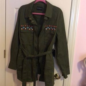 NWT Eloquii 20W Embellished Jacket